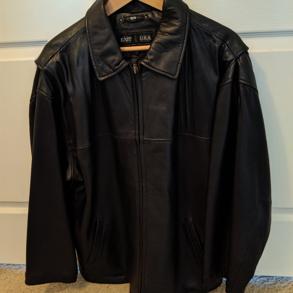 Men's Leather Coat